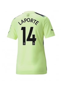 Fotbalové Dres Manchester City Aymeric Laporte #14 Dámské Třetí Oblečení 2022-23 Krátký Rukáv